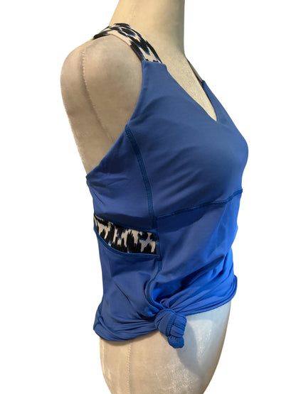 Lululemon Push Your Limits Tank Lullaby Black Sz 8 RARE One of a Kind