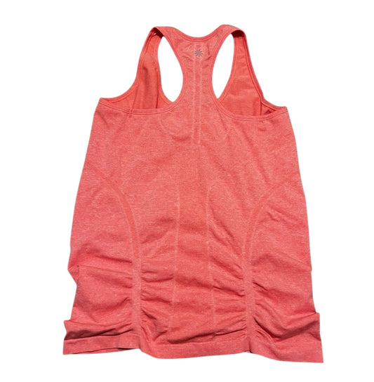 Z Athleta Fastest Track Racerback Tank Top Neon Orange Med