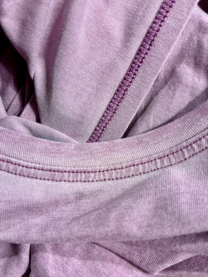 Lululemon All Tied Up Tank Top Sublimado Pigment Dye Wisteria Purple Sz 10