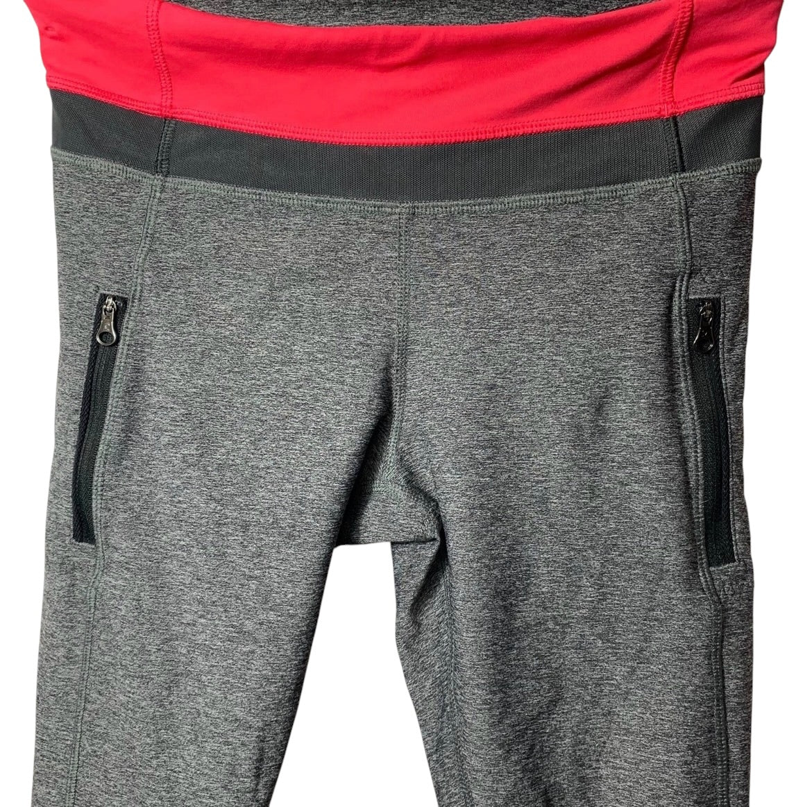 Lululemon Inspire Tight II Heathered Black/Boom Juice/Deep Coal Sz 10 Brand New