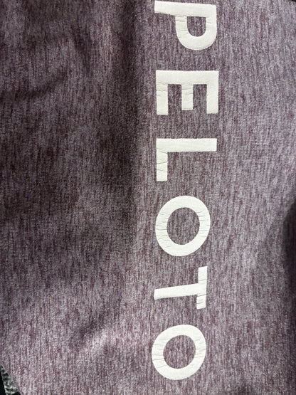 Peloton Embrace Racerback Heathered Purple Sports Bra Size Large