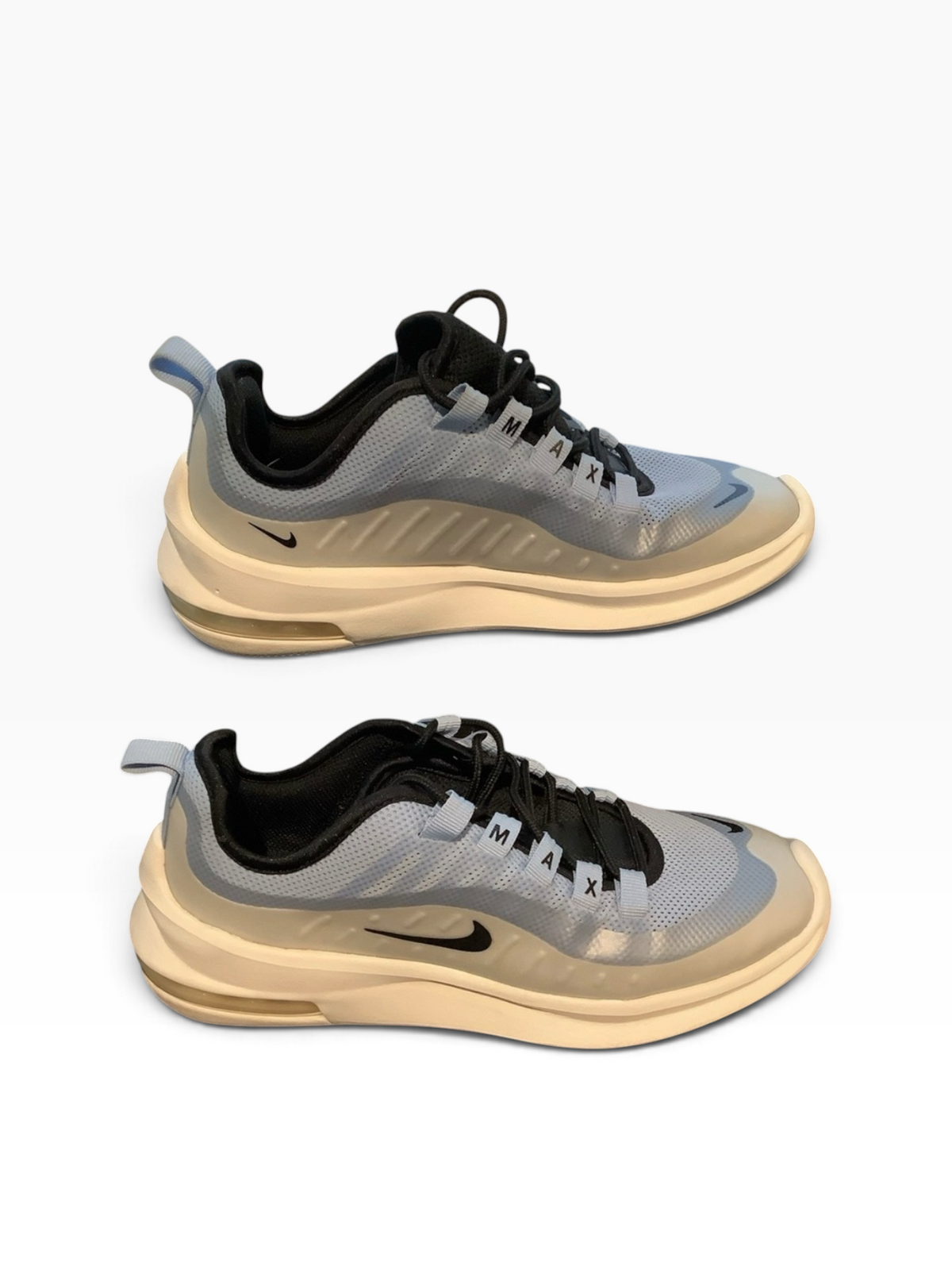 Nike Air Max Axis Aluminum Sail Athletic Shoe Women's Size 6.5/Youth 5.0 Worn Once