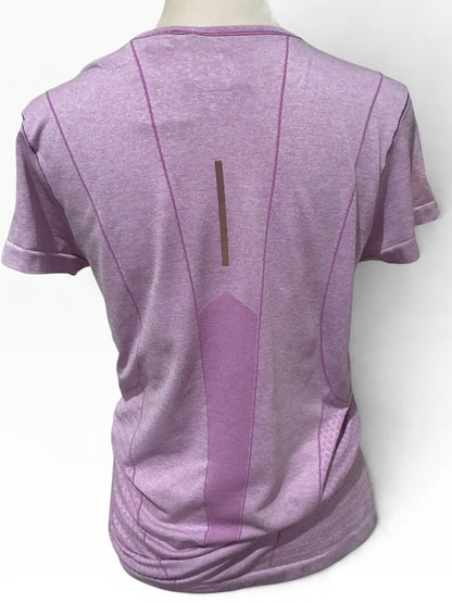 Nike Swift Dr-FIT ADV Short Sleeve Running Top LIGHT MAGENTA/REFLECTIVE SILVER Size L Brand New