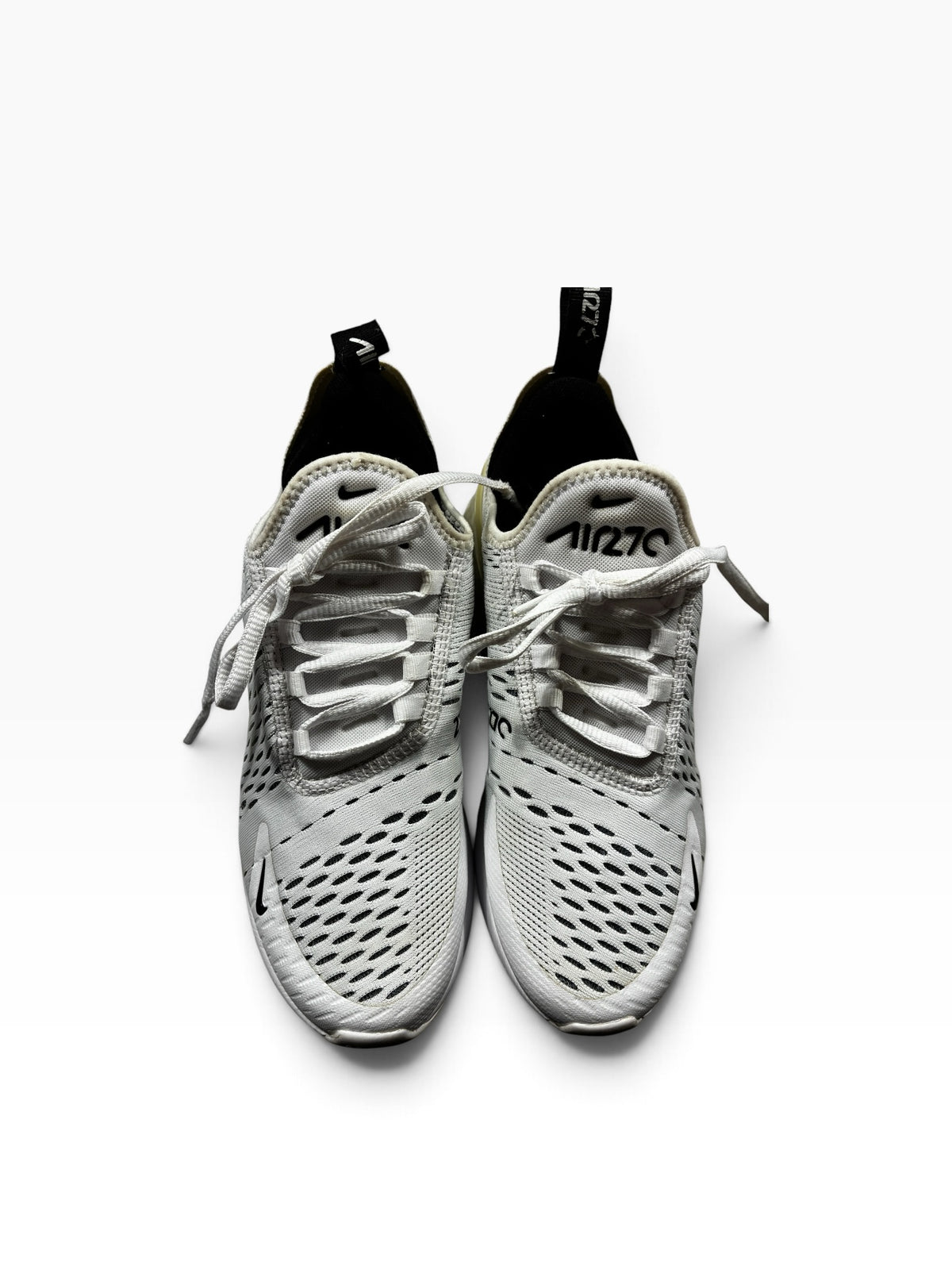 Nike Air Max 270 Women's White/White/Black Women's Size 6.5 or Youth Size 5.0