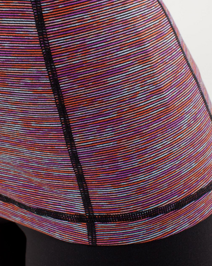 Lululemon Scoop Neck Tank We Are From Space Black March/Multi Sz 10