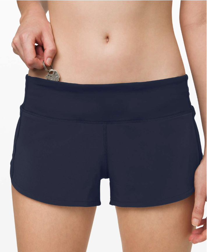 Lululemon Speed Up Short *2.5" Inseam True Navy Sz 8