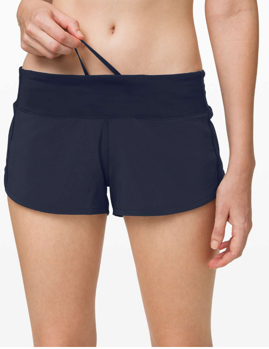 Lululemon Speed Up Short *2.5" Inseam True Navy Sz 8
