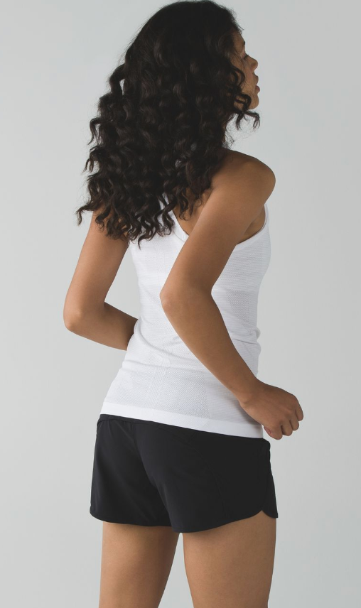 Lululemon Run Times Short *4-way Stretch 4" Inseam Black Sz 8