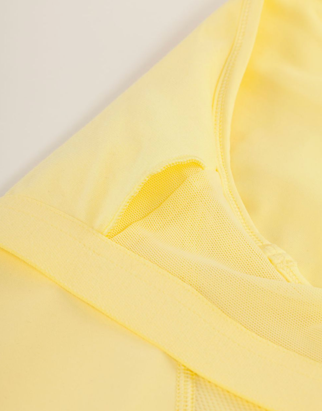 Lululemon Cardio Kick Tank Mellow Lemon Sz 12