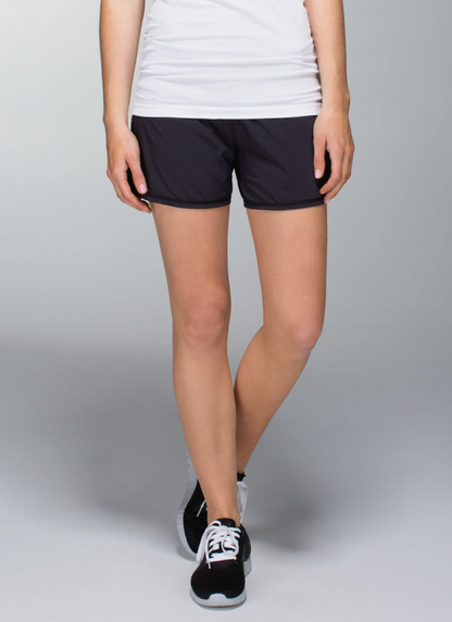 Lululemon Groovy Run Short 4" Inseam Black Sz 8