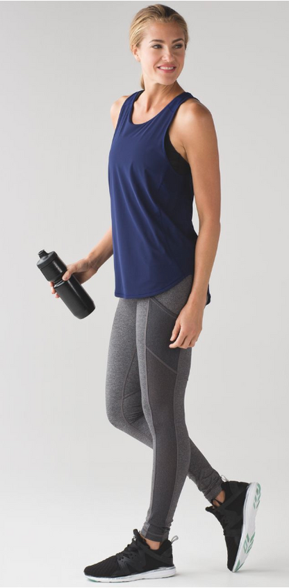 Lululemon Sculpt Tank II Hero Blue Sz 10