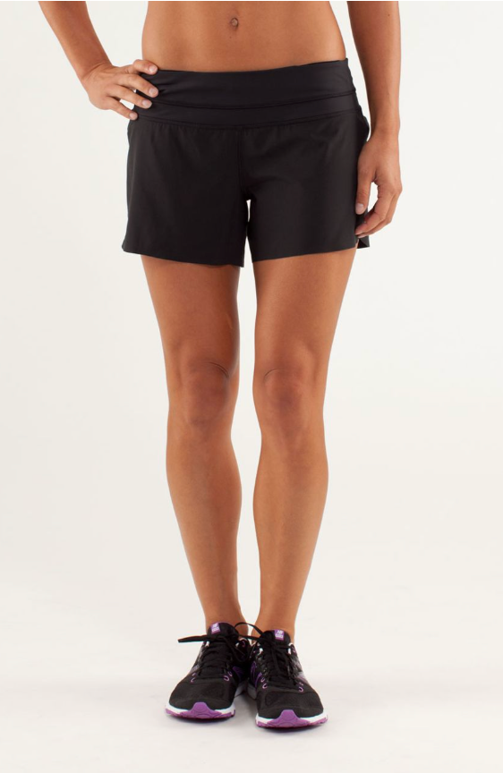 Lululemon Groovy Run Short 4.5" Inseam *Bonded Black Sz 10