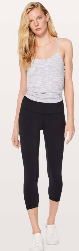 Lululemon Align Crop 21" Black Sz 6