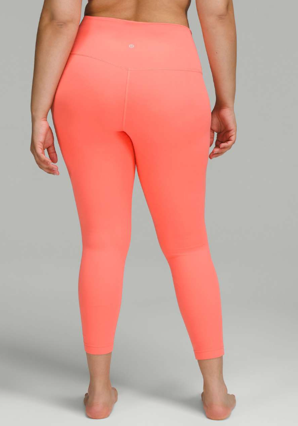 Lululemon Align High-Rise Pant 25" Inseam Raspberry Cream Sz 4