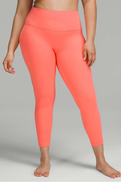 Lululemon Align High-Rise Pant 25" Inseam Raspberry Cream Sz 4