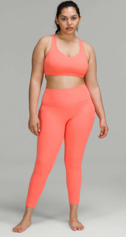 Lululemon Align High-Rise Pant 25" Inseam Raspberry Cream Sz 4