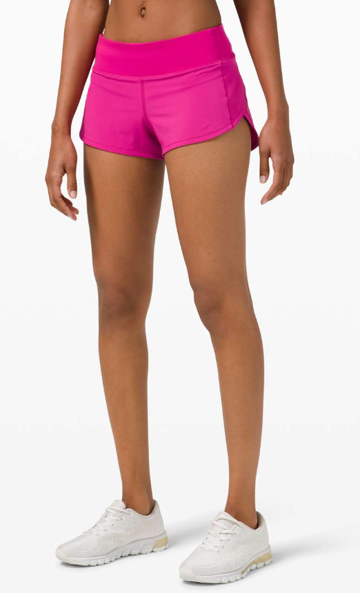 Lululemon Speed Up Short *2.5" Inseam Ripened Raspberry Sz 8
