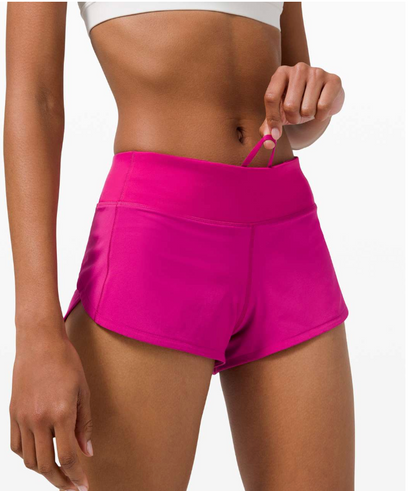 Lululemon Speed Up Short *2.5" Inseam Ripened Raspberry Sz 8