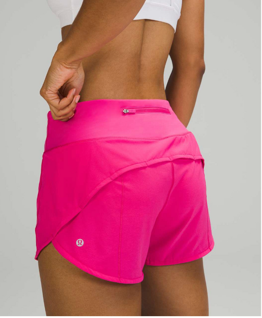 Lululemon Speed Up Shorts 4" Inseam Sonic Pink Sz 8
