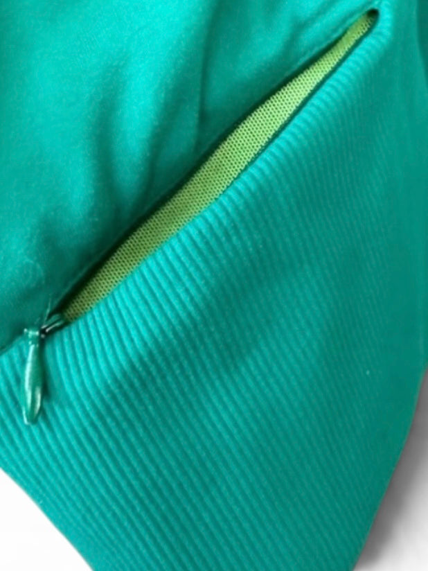 Lululemon Raja Reversible Green Zip Up Jacket Size 10 CLASSIC COLLECTORS PIECE