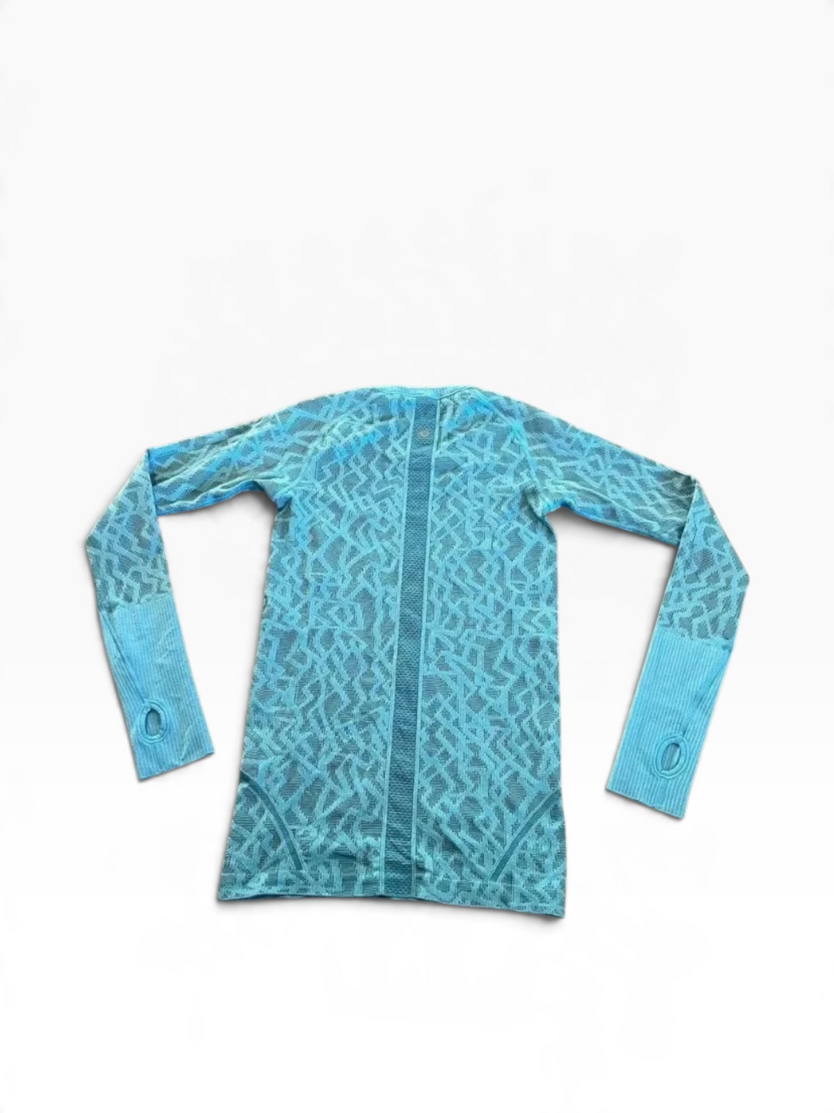 Lululemon SEAWHEEZE 2012 Run Swiftly Tech Long Sleeve Shirt Blue/Black Size 10 Brand New COLLECTORS PIECE