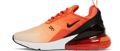 Nike Air Max 270 Orange Juice - Rush Orange/Black-Guava Ice Women's Size 8 or Youth 6.5 WORN ONCE