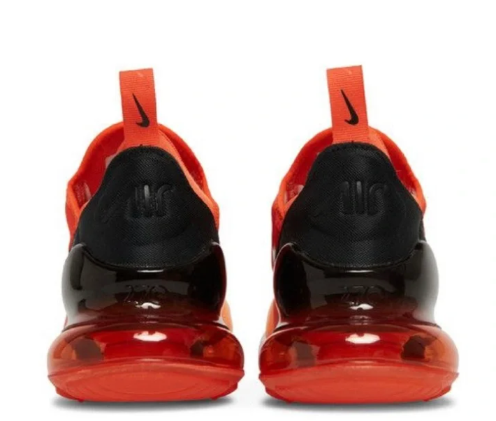 Nike Air Max 270 Orange Juice - Rush Orange/Black-Guava Ice Women's Size 8 or Youth 6.5 WORN ONCE