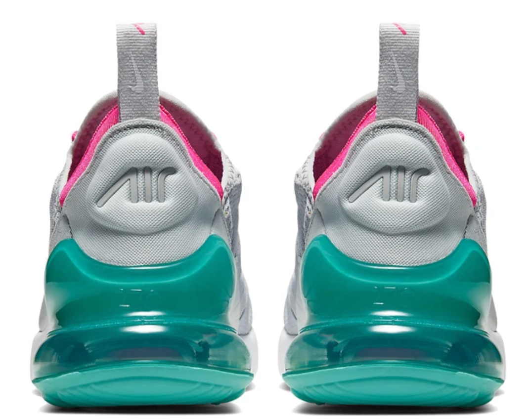 Nike Air Max 270 Women's Athletic Shoe South Beach Women's Size 6.5 or Youth Size 5.0 (Copy)