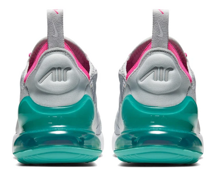 Nike Air Max 270 Women's Athletic Shoe South Beach Women's Size 6.5 or Youth Size 5.0 (Copy)