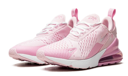 Nike Air Max 270 Women's Athletic Shoe Pink Foam/White/Pink Rise Women's Size 7.5 or Youth Size 6.0