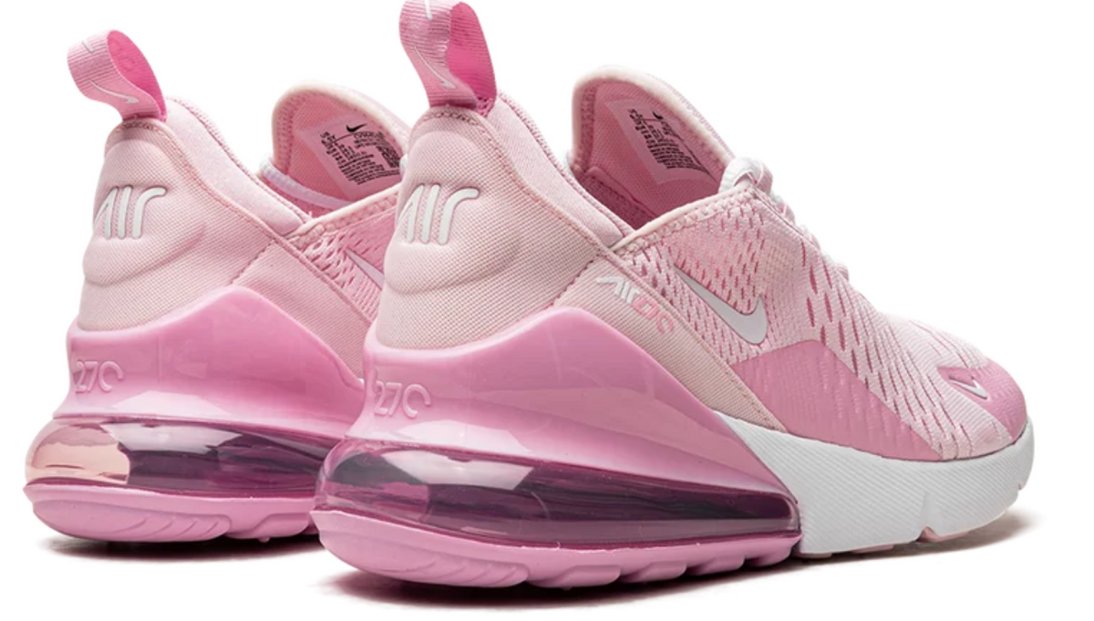 Nike Air Max 270 Women's Athletic Shoe Pink Foam/White/Pink Rise Women's Size 7.5 or Youth Size 6.0