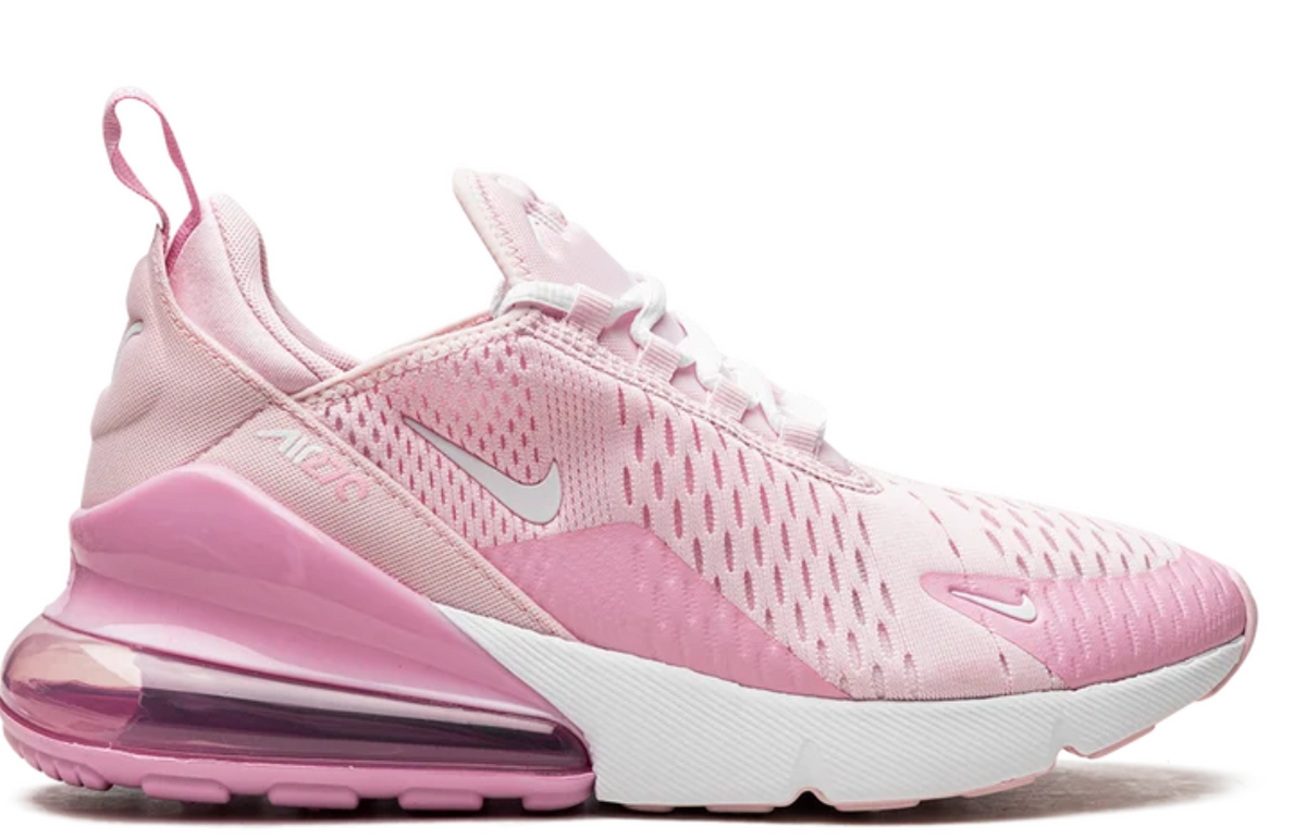 Nike Air Max 270 Women's Athletic Shoe Pink Foam/White/Pink Rise Women's Size 7.5 or Youth Size 6.0