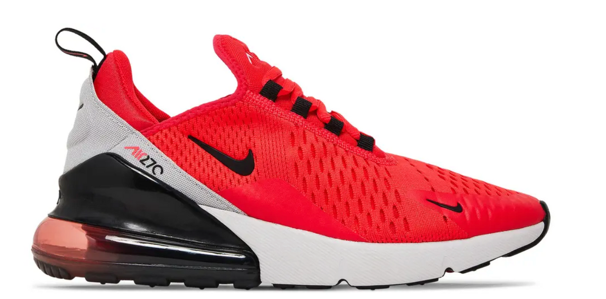 Nike Air Max 270 Women's Red Orbit/Vast Grey/Black Women's Size 8.5 or Youth Size 7.0