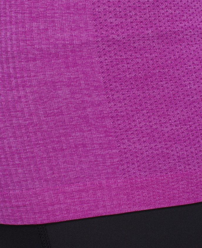 Lululemon Seamlessly Covered Tank Heathered Ultra Violet Size 8