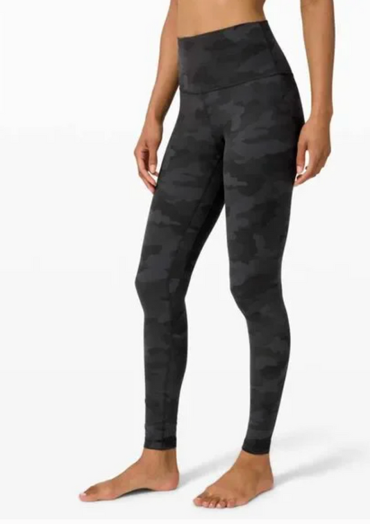 Lululemon Align HR Pant Heritage 365 BLACK Camo Deep Coal Multi Brand New With Tags LW5DM8S
