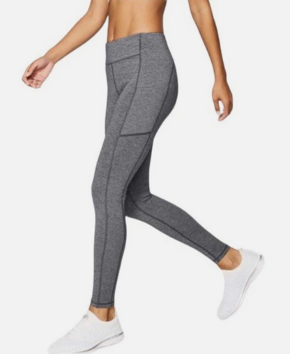 Lululemon Speed Up Tight 28" Heathered Black Sz 4