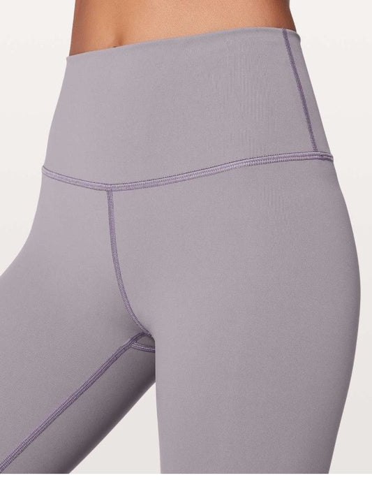 Lululemon Wunder Under 21” Inseam Crop Leggings Dusty Dawn Sz 4