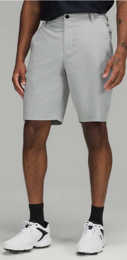 Lululemon Men's Commission Golf Short 10" Inseam Silver Drop Sz 32"