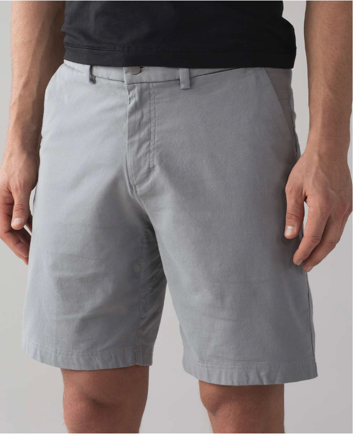 Lululemon Commission Short 9" Inseam Smokey/Smokey Sz 32"