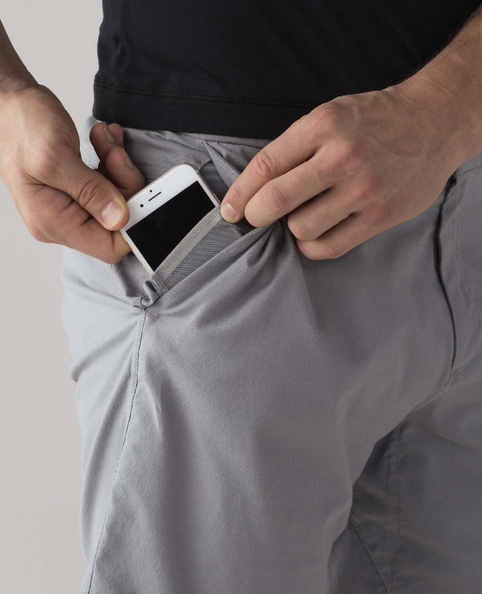 Lululemon Commission Short 9" Inseam Smokey/Smokey Sz 32"