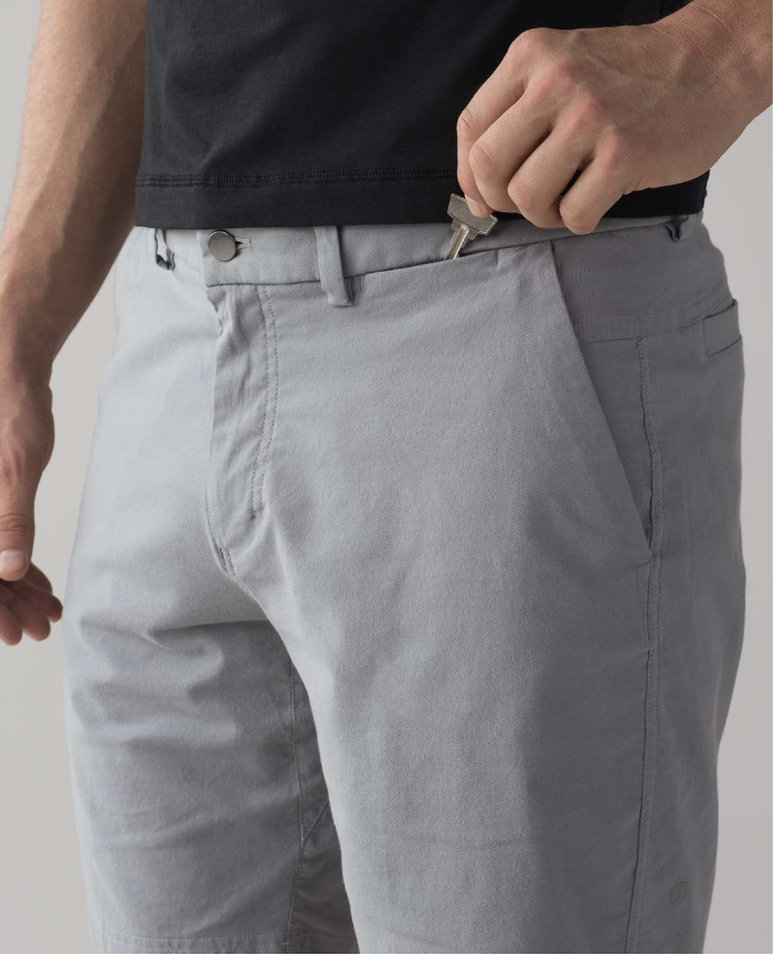 Lululemon Commission Short 9" Inseam Smokey/Smokey Sz 32"