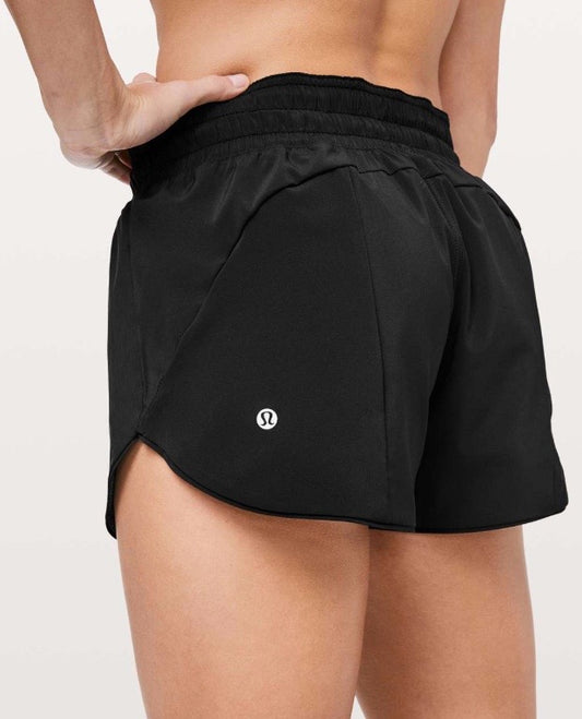 Lululemon Choose A Side Reversible Short 3” Inseam Black/Heather Grey Sz 12 Brand New Without Tag