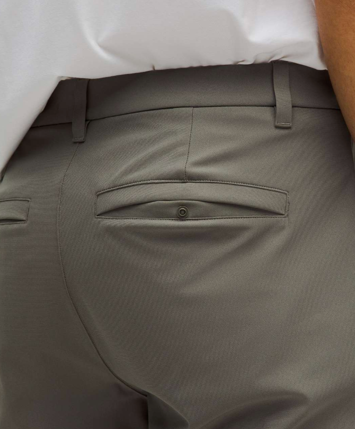 Lululemon Men's ABC Classic-Fit Trouser Warpstreme Grey Sage Sz 32"