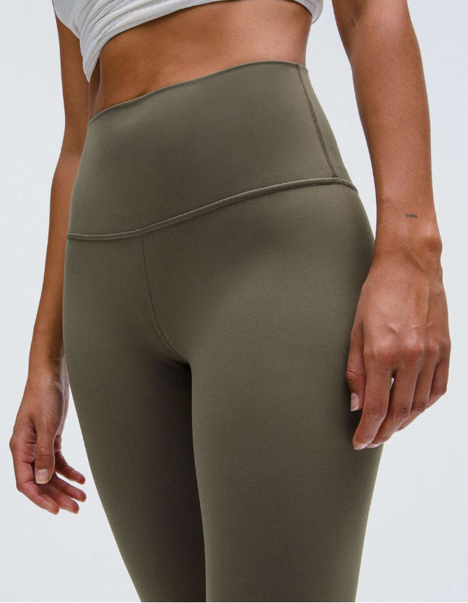 Lululemon Align High-Rise Pant 25" Inseam Army Green Sz 4