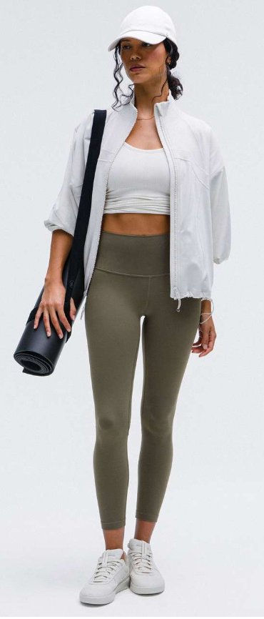 Lululemon Align High-Rise Pant 25" Inseam Army Green Sz 4