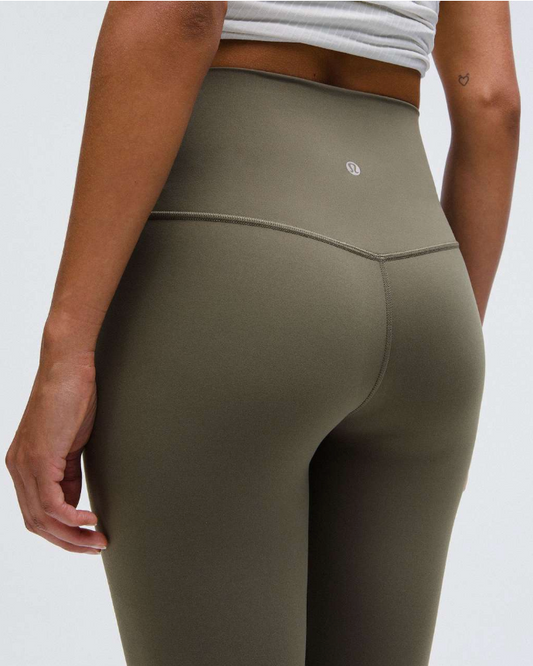 Lululemon Align High-Rise Pant 25" Inseam Army Green Sz 4