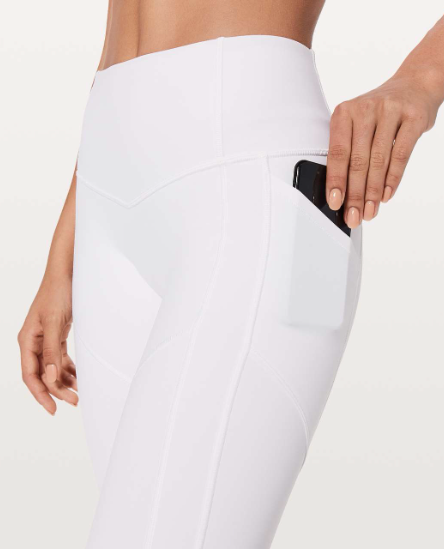 Lululemon All The Right Places Pant II 28" Inseam White Sz 6 W5BFGS