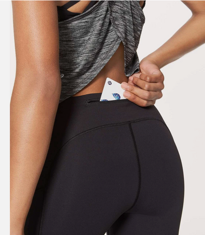 Lululemon Swift Speed High Rise 5 Pocket Tight 28" Black Sz 6
