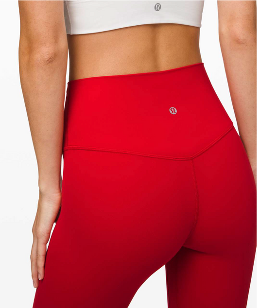 Lululemon Align Pant II 7/8 Length 25" Inseam Dark Red Sz 6*