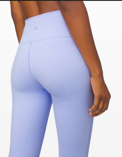 Lululemon Wunder Under High-Rise Tight 25" Inseam Lavender Dusk Sz 4 RARE